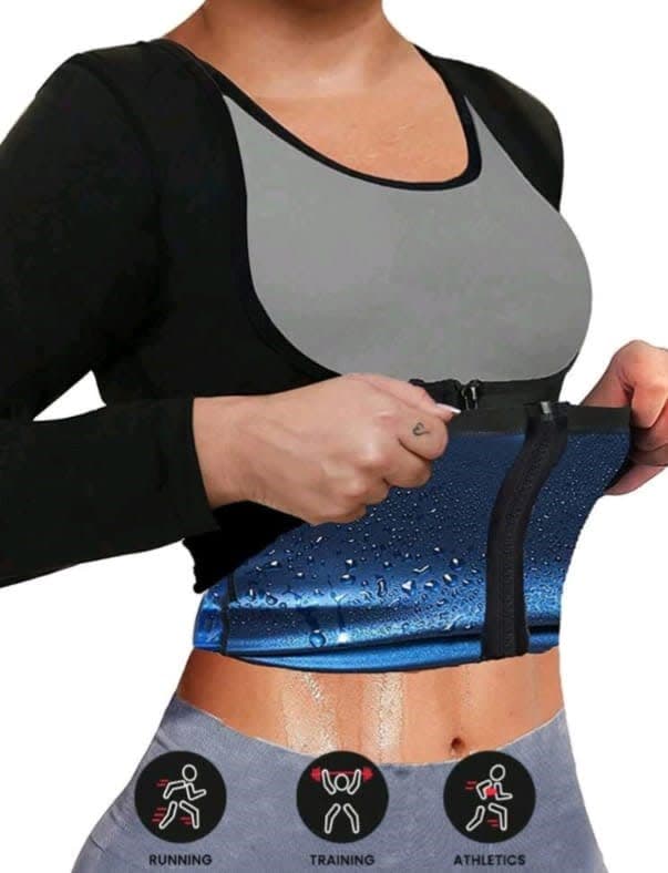 Faja sauna abdominal de mujer