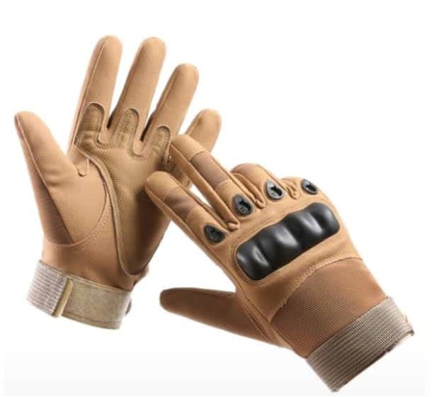 Guantillas de dedos largos para motociclismo