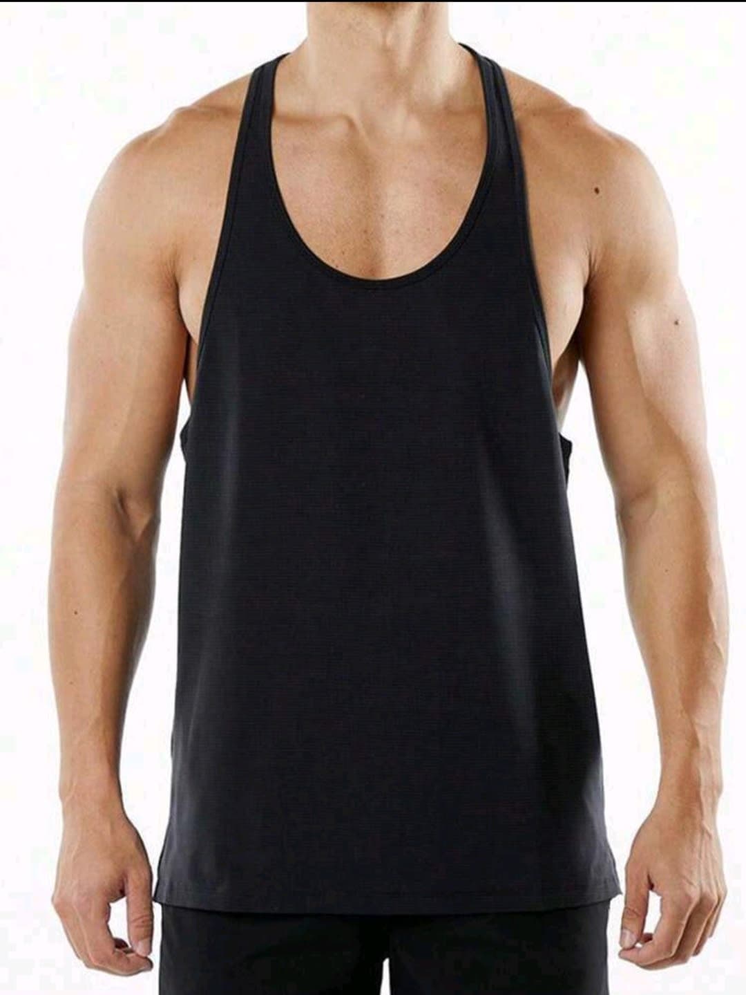 Camiseta negra holgada