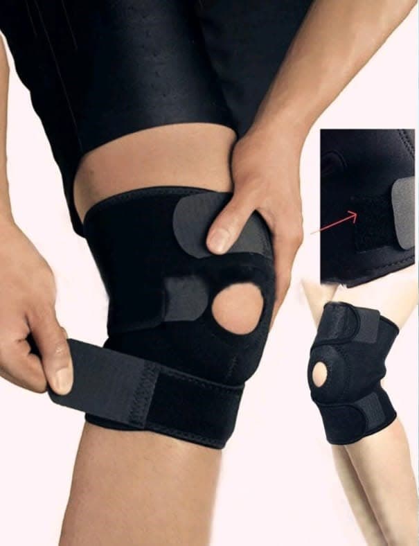 Rodillera Ortopédica Negra