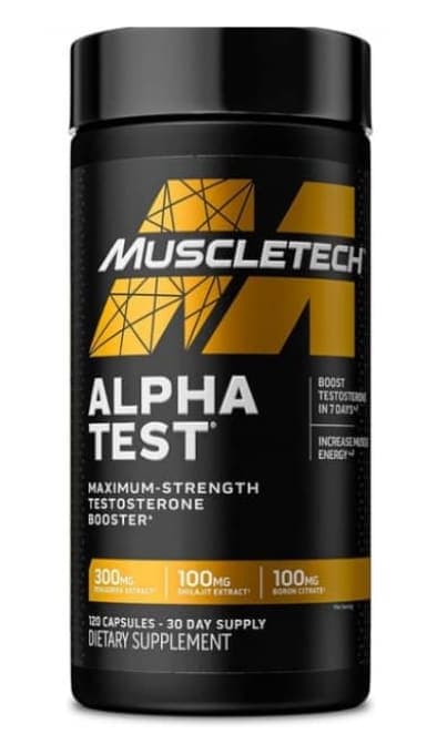 Alpha Test MuscleTech (120 cápsulas)