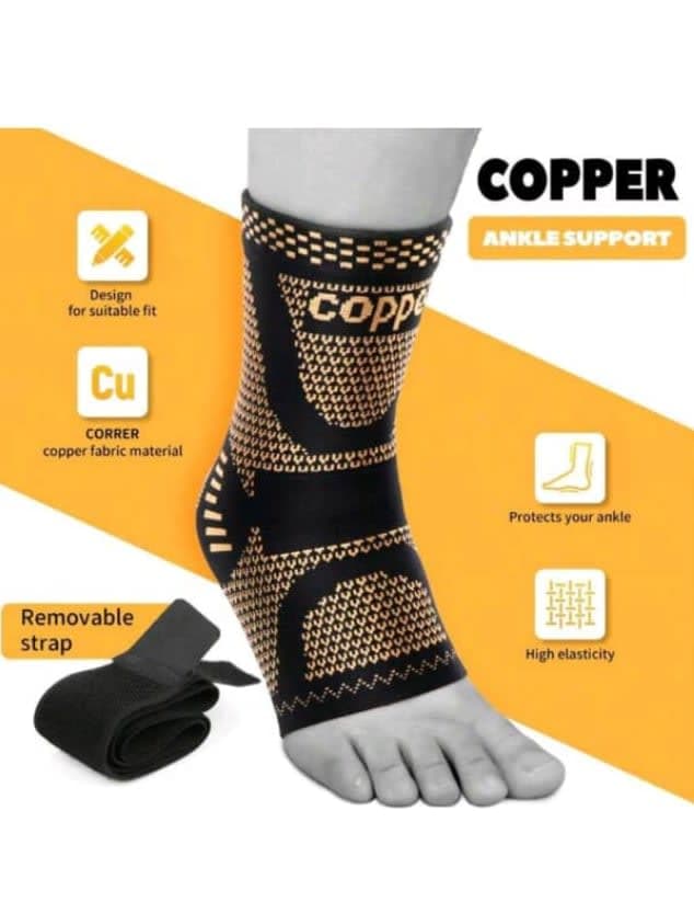 Tobillera copper